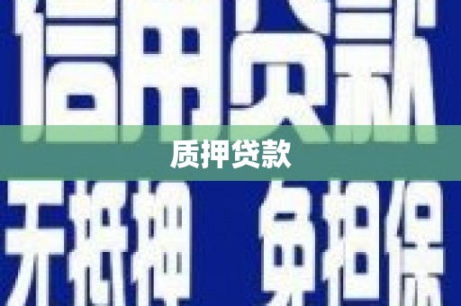 古田质押贷款