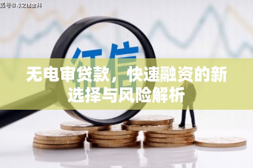 古田无电审贷款，快速融资的新选择与风险解析