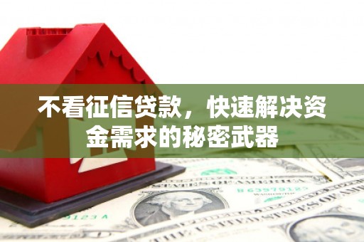 古田不看征信贷款，快速解决资金需求的秘密武器