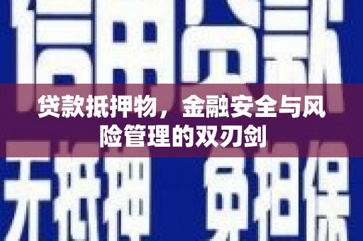 古田贷款抵押物，金融安全与风险管理的双刃剑