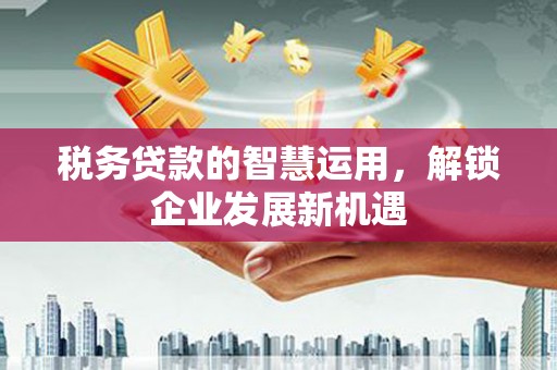 古田税务贷款的智慧运用，解锁企业发展新机遇